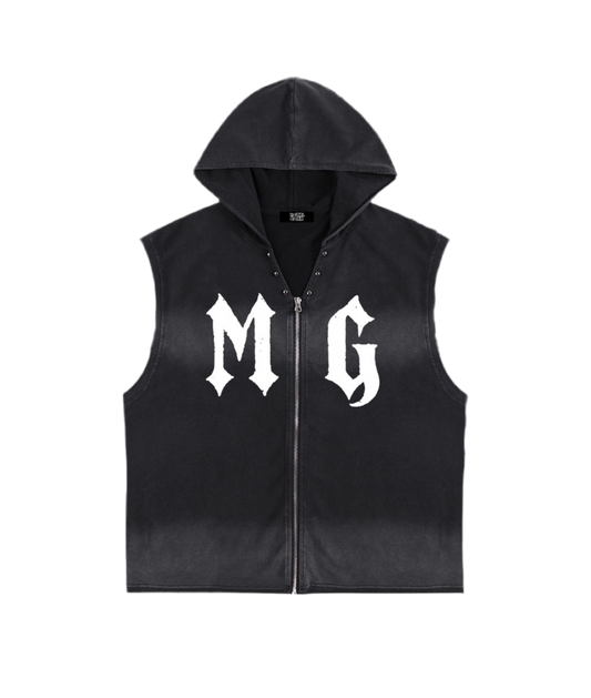 MG ZIP HOODED TANK